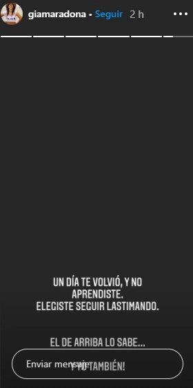 Captura de Gianinna Maradona