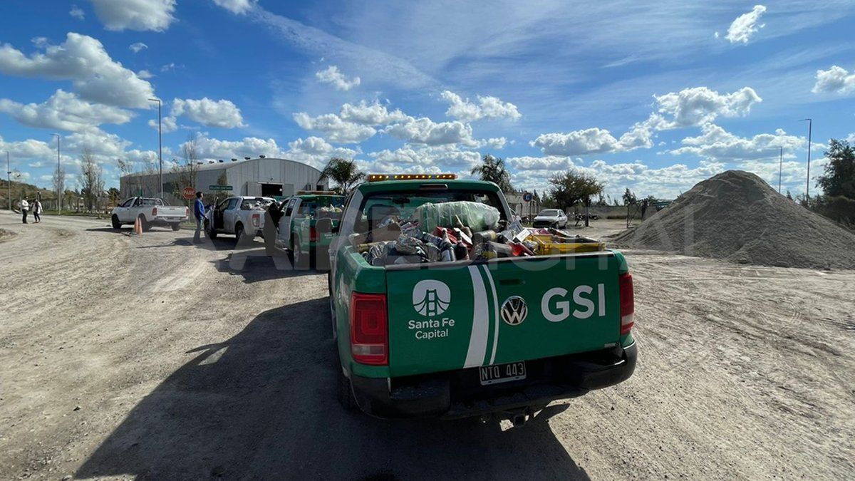 La gran mayoría de la mercadería destruida eran bebidas alcohólicas