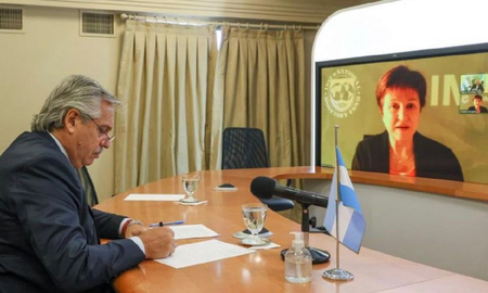 Las negociaciones con el FMI continúan de manera virtual. Las negociaciones con el FMI continúan de manera virtual.