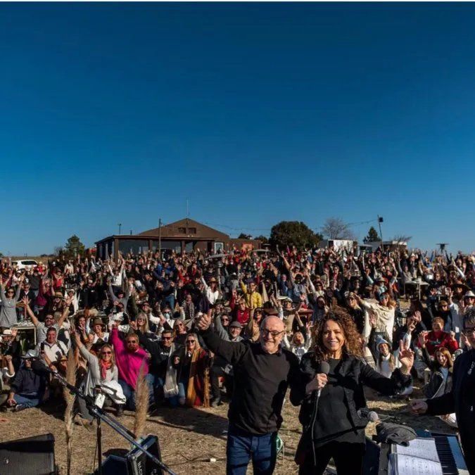 Polémico show de Patricia Sosa, Baglietto y Vitale.