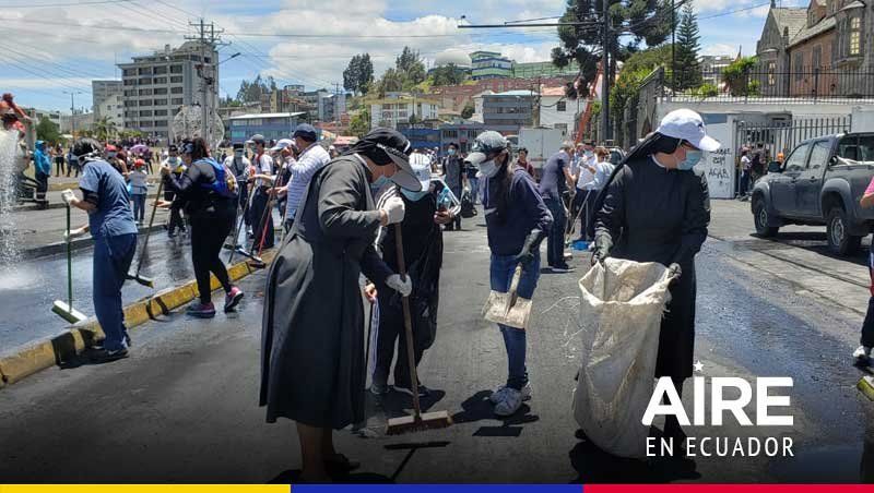 De la destrucción de Quito a la limpieza de una ciudad llena de cicatrices