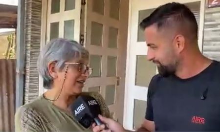 Desde su despensa, y con una historia de vida que emociona, Sara decidió sumarse a la campaña solidaria de AIRE junto al Movimiento Los Sin Techo.