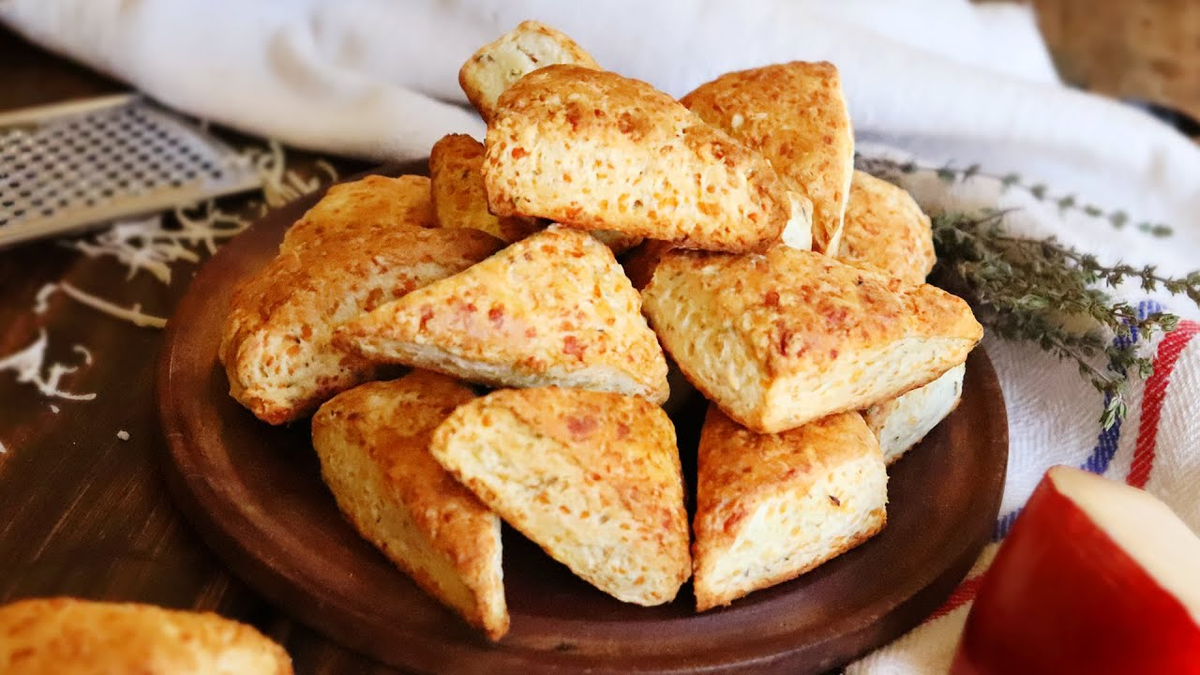 Cómo hacer scones de queso paso a paso