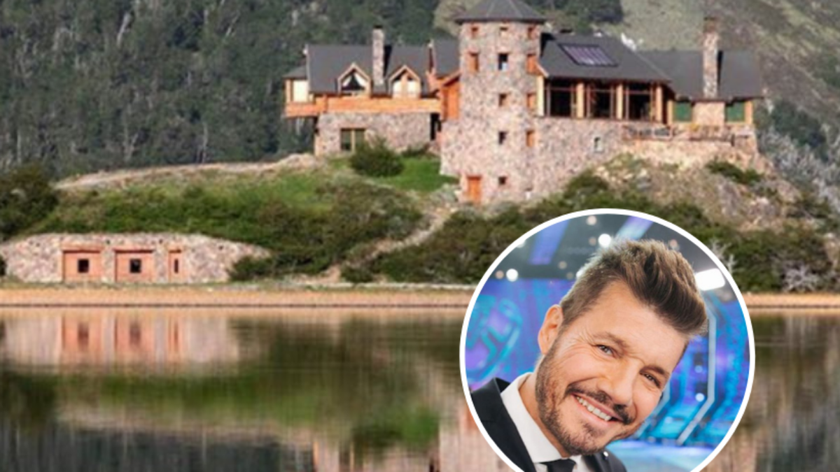 Así es por dentro la lujosa mansión de Marcelo Tinelli en Esquel