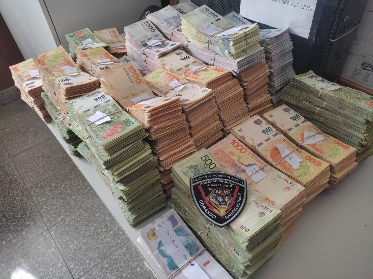 El dinero secuestrado El dinero secuestrado