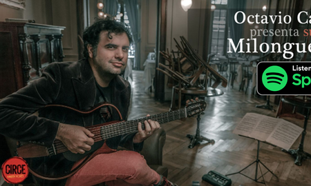 el musico octavio caruso, autor de milongueado, se presento en aire de santa fe el musico octavio caruso, autor de milongueado, se presento en aire de santa fe