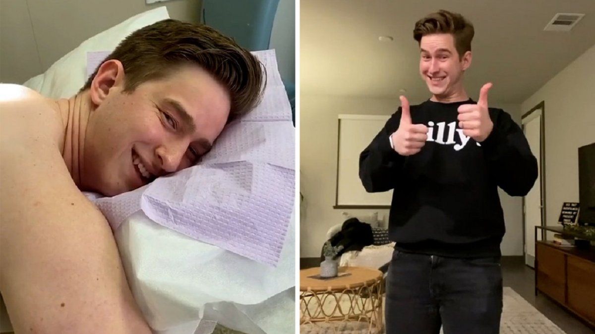 Un joven evitó un cáncer gracias al aviso de sus seguidores: TikTok me salvó la vida.