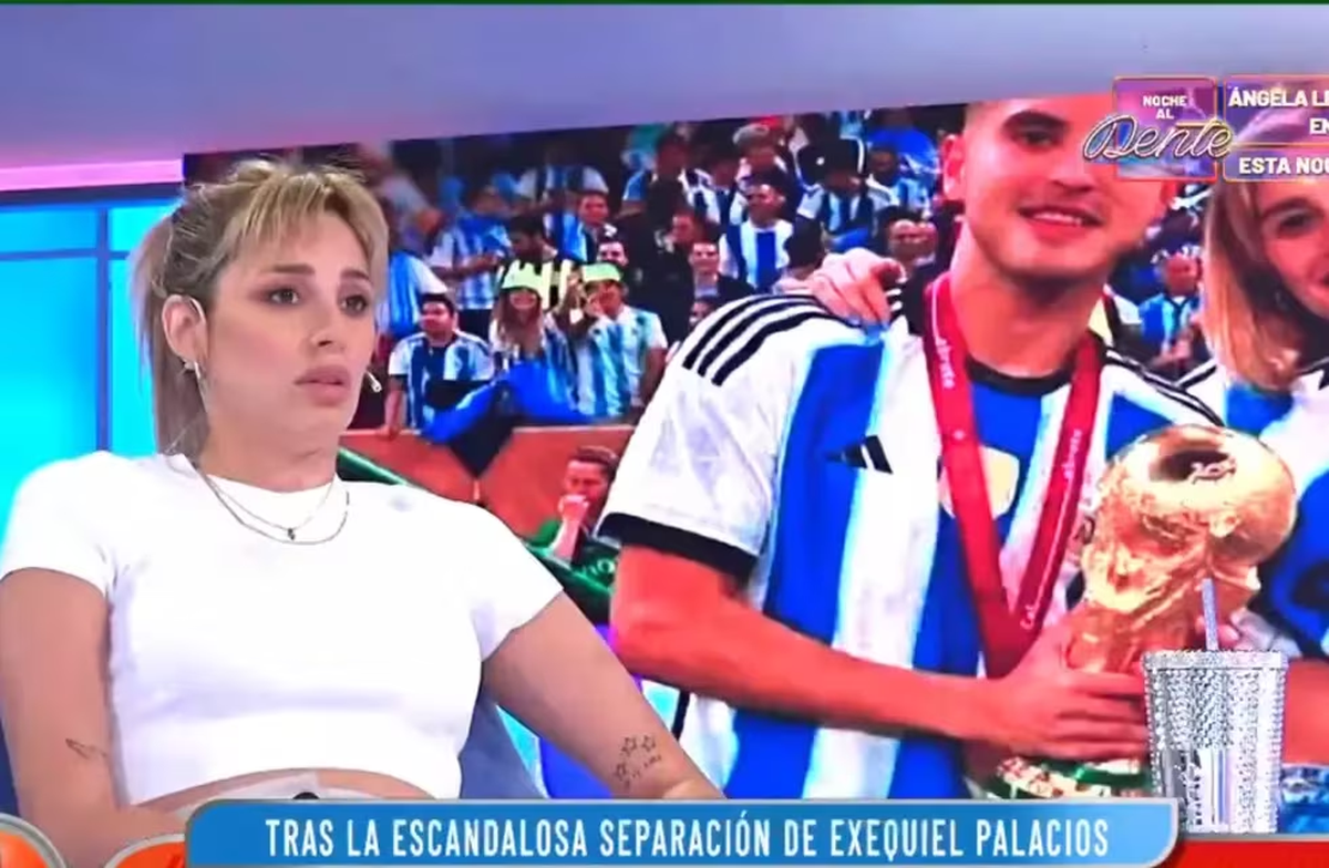 Yésica Frías habló a fondo de su relación con Exequiel Palacios. (Captura) Yésica Frías habló a fondo de su relación con Exequiel Palacios. (Captura)