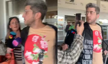 Jey Mammon llegó a España e increpó a los periodistas: Qué pesadilla Jey Mammon llegó a España e increpó a los periodistas: Qué pesadilla