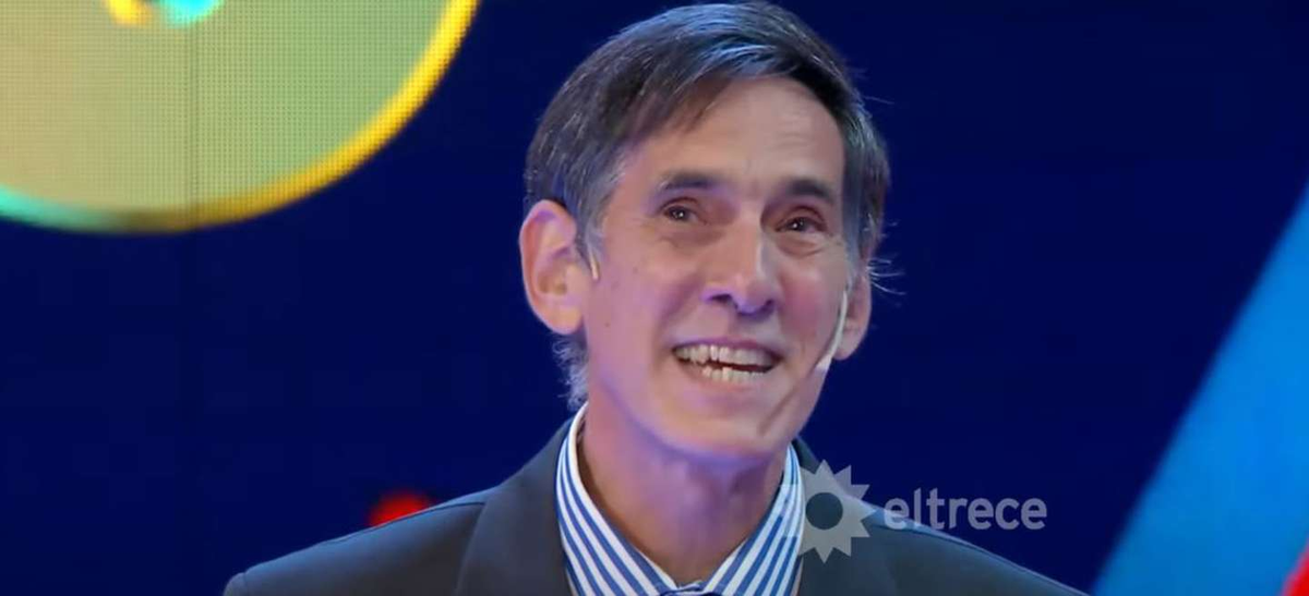 Roberto Ruiz gan&oacute; el mill&oacute;n de pesos en Los 8 escalones del mill&oacute;n.