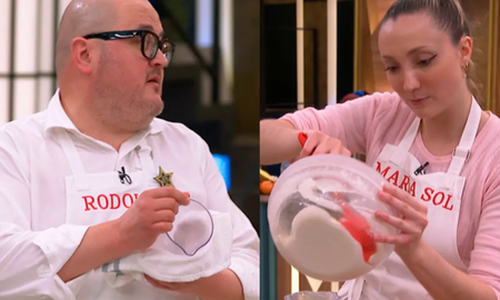 María Sol y Rudy se sacaron los ojos en MasterChef: No me rompas las pelotas María Sol y Rudy se sacaron los ojos en MasterChef: No me rompas las pelotas
