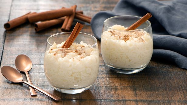 Arroz con leche con la receta de Dani García. Arroz con leche con la receta de Dani García.