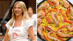 altText(La paella de la abuela de Claudia Fontán: el secreto del socarrat y el truco del chorizo)}