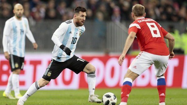Argentina enfrenta a Rusia en Moscú