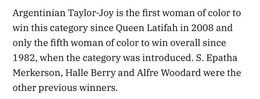 “La argentina Anya Taylor-Joy es la primer mujer de color en ganar en esta categoría desde que Queen Latifah lo hizo en 2008”. Así se refería Variety al triunfo de la intérprete anoche en los Globos de Oro