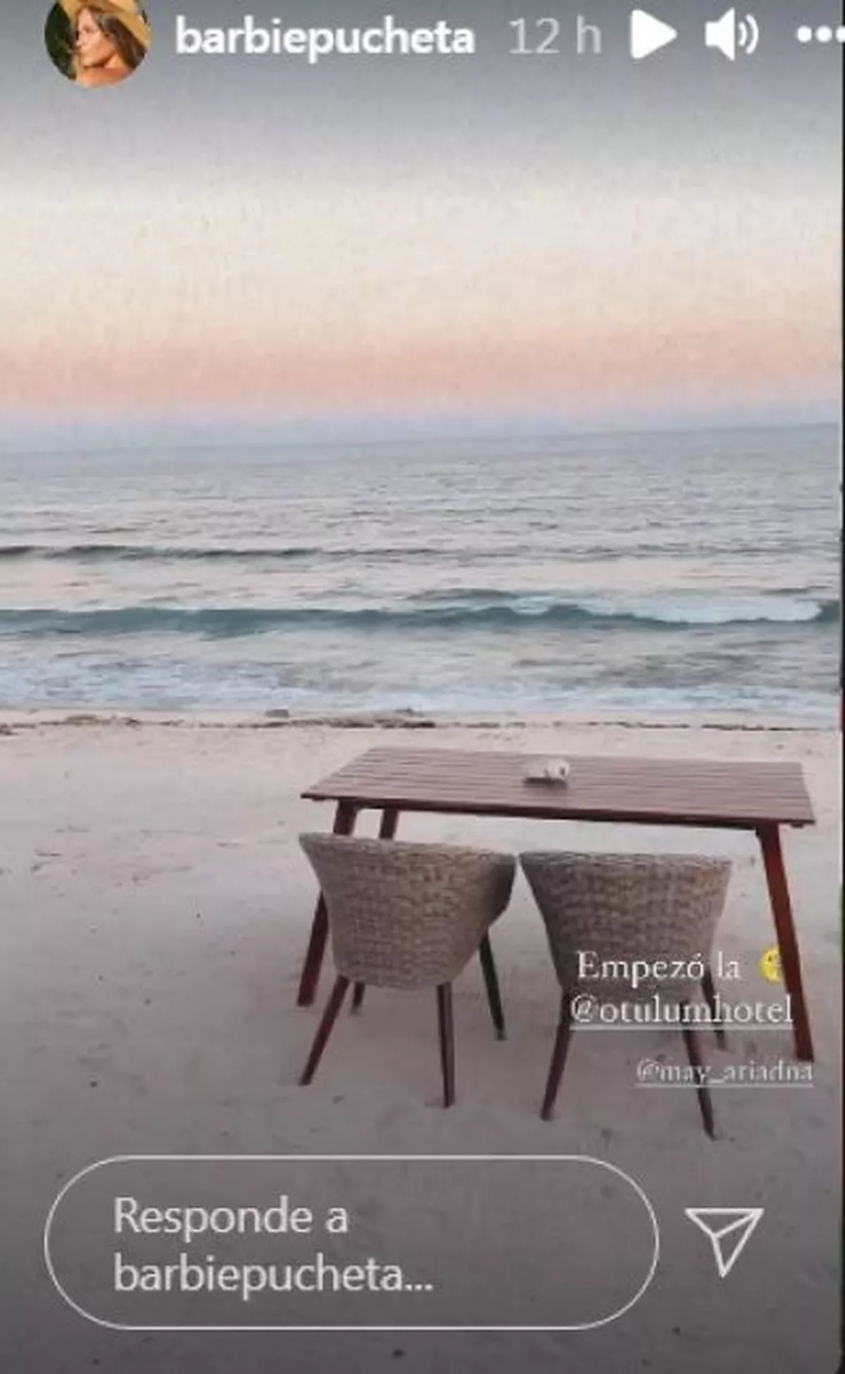 Barbie V&eacute;lez y Lucas Rodr&iacute;guez compartieron postales de su luna de miel en M&eacute;xico.