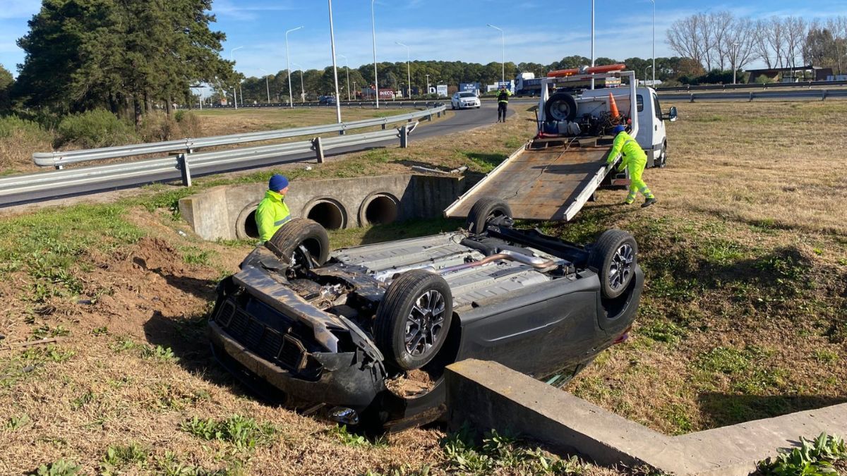 Iba rumbo a Santa Fe