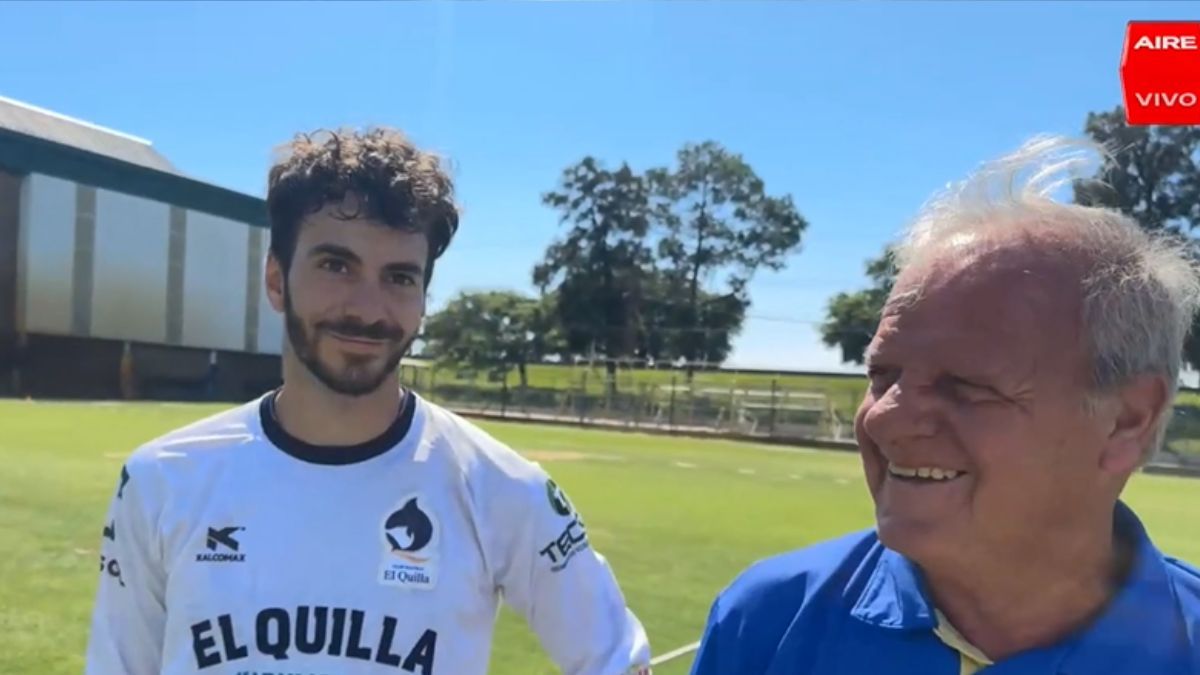 Francisco Sturniolo y Cacho Roteta del Club El Quilla de Santa Fe.