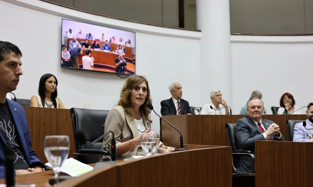 Felipe Michlig junto a la presidenta saliente del Concejo Municipal de Santa Fe, Adriana Molina. Felipe Michlig junto a la presidenta saliente del Concejo Municipal de Santa Fe, Adriana Molina.