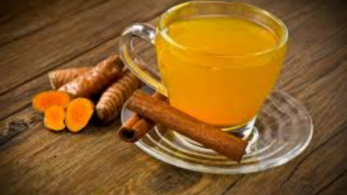 Receta de té de cúrcuma. Receta de té de cúrcuma.