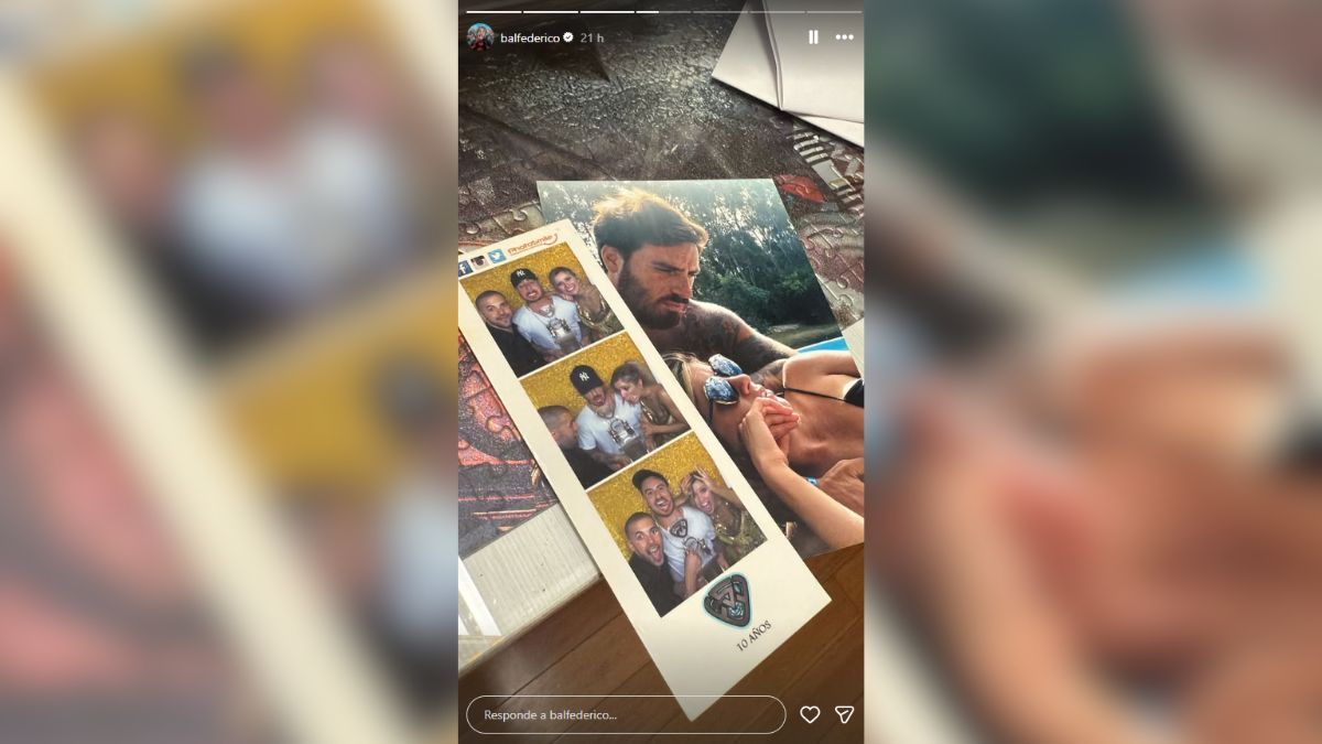 El posteo que Fede Bal hizo en Instagram y desató la polémica. El posteo que Fede Bal hizo en Instagram y desató la polémica.