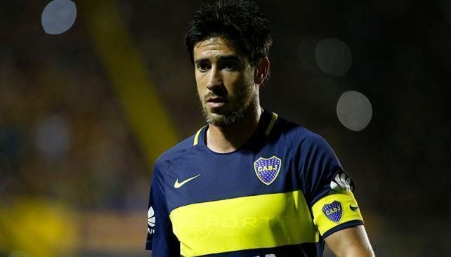 Así quedó el ojo del futbolista de Boca, Pablo Pérez