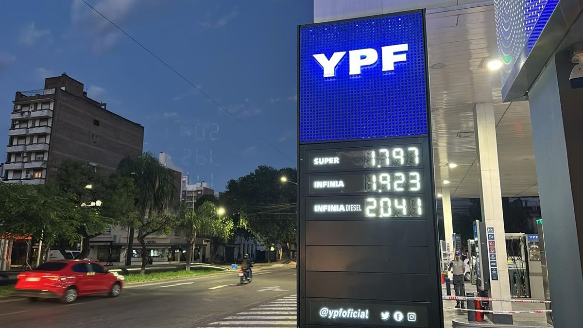 Los nuevos valores de YPF en Santa Fe.