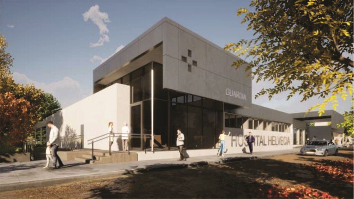 El proyecto de renovación del hospital de Helvecia.