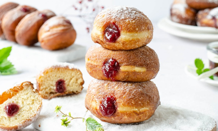 Berlinesas al horno: la receta fácil y saludable para preparar un postre único Berlinesas al horno: la receta fácil y saludable para preparar un postre único