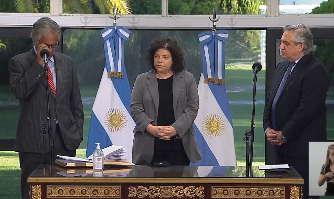 El presidente le encomendó a Vizzotti que protocolice al máximo el suministro y aplicación de vacunas.