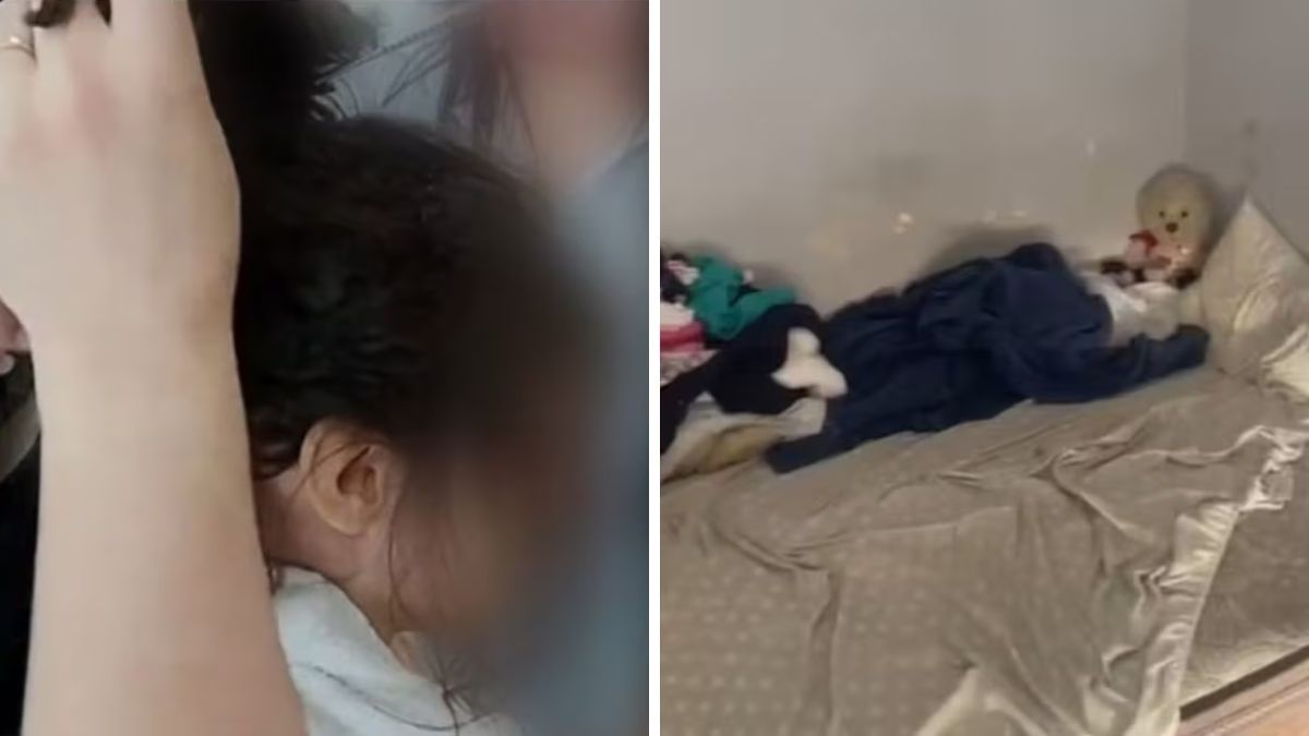 Fue rescatada tras ser mantenida en cautiverio por sus padres en Brasil. (Foto: G1 y Metrópoles)