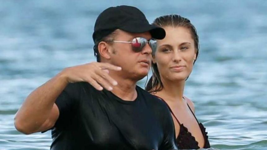 Luis Miguel y Mollie Gould.