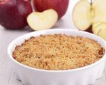 Crumble de manzana sin azúcar. Crumble de manzana sin azúcar.