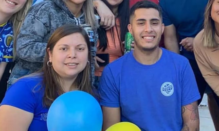 Ivana Paula Garcilazo Bellón junto a Danbiel Fabian. Ivana Paula Garcilazo Bellón junto a Danbiel Fabian.