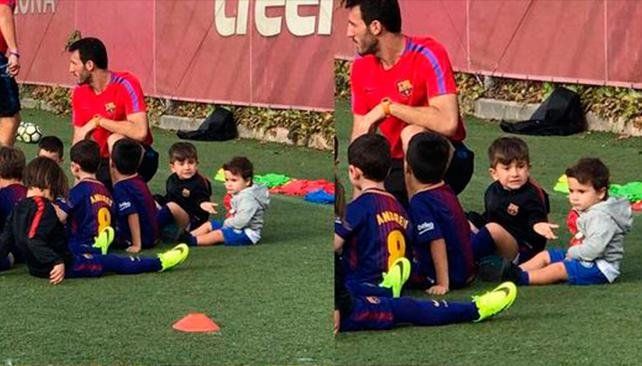 El meme que inventó Messi con sus hijos