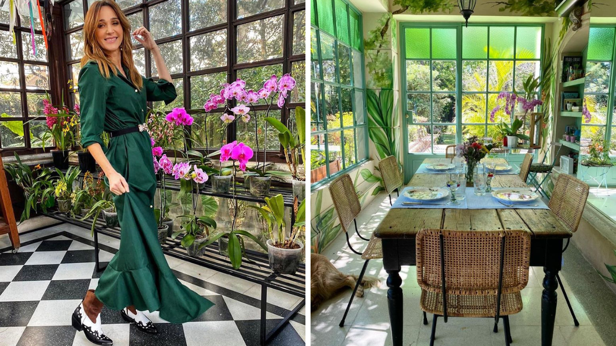 Así es la enorme mansión de Verónica Lozano al estilo Versalle