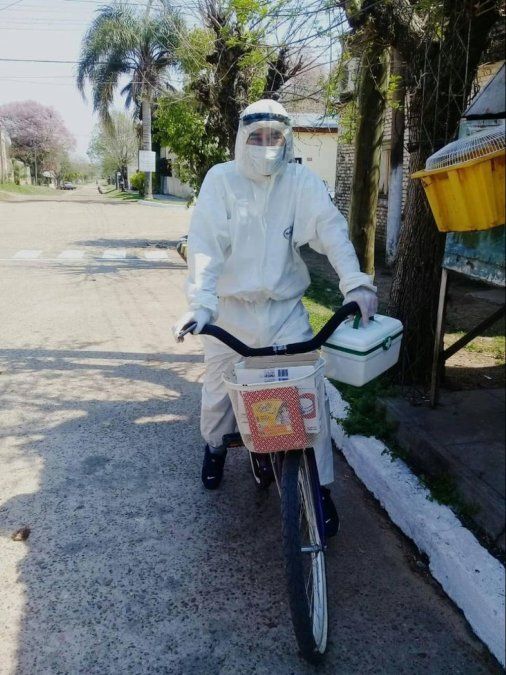 Ramón Pereira es un enfermero de la localidad de San Roque a quien sus vecinos lo sorprendieron con un inesperado acto de agradecimiento 