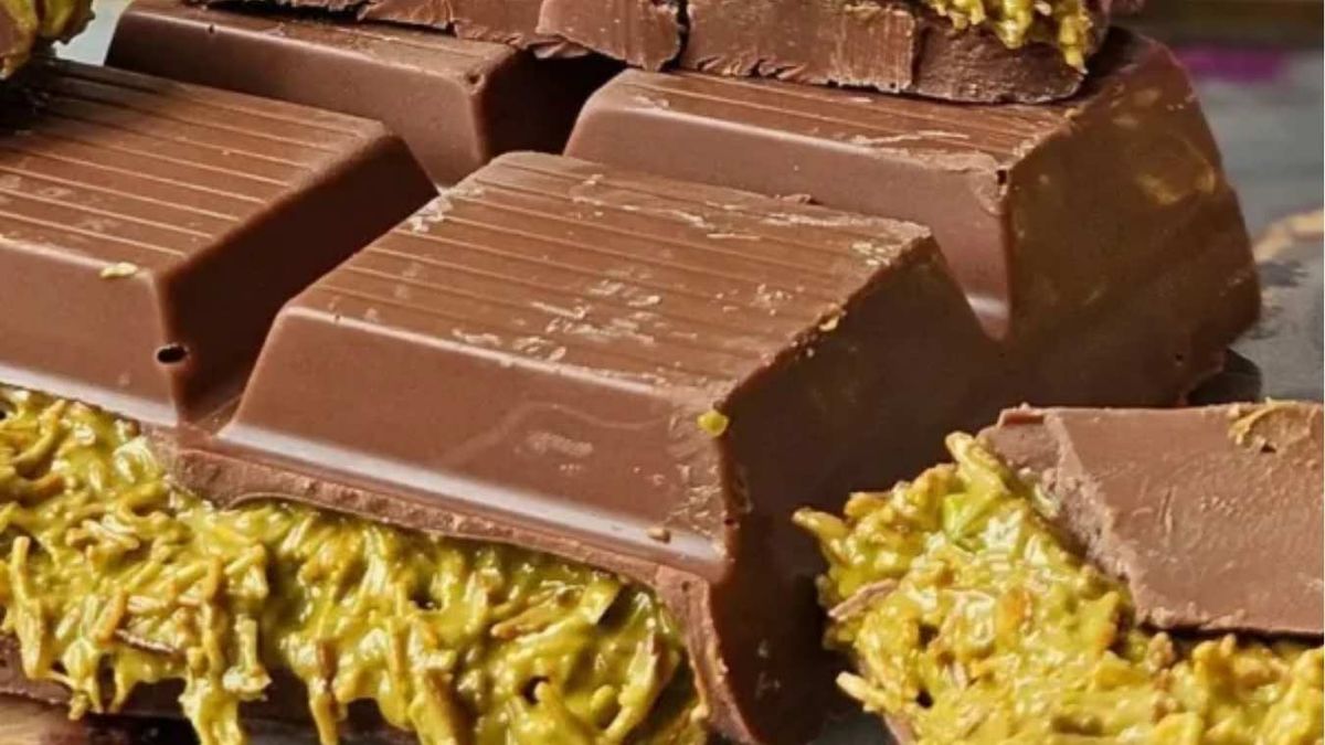 El chocolate Dubái es una sensación en redes sociales. 