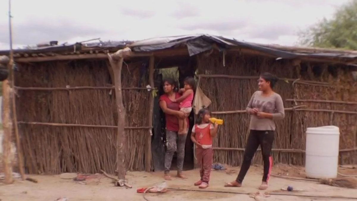 Vivienda de la comunidad wichi