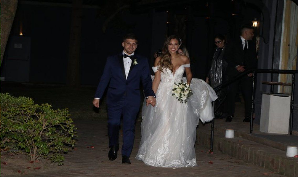 Barbie Vélez y Lucas Rodríguez celebraron su boda: los looks de un día soñado