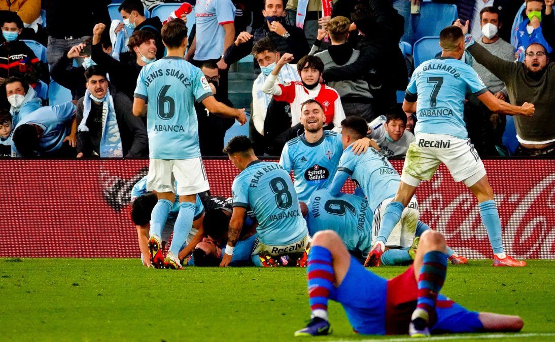 El Celta del Chacho Coudet le remontó un 0-3 a un Barcelona que no levanta cabeza tras la salida de Lionel Messi