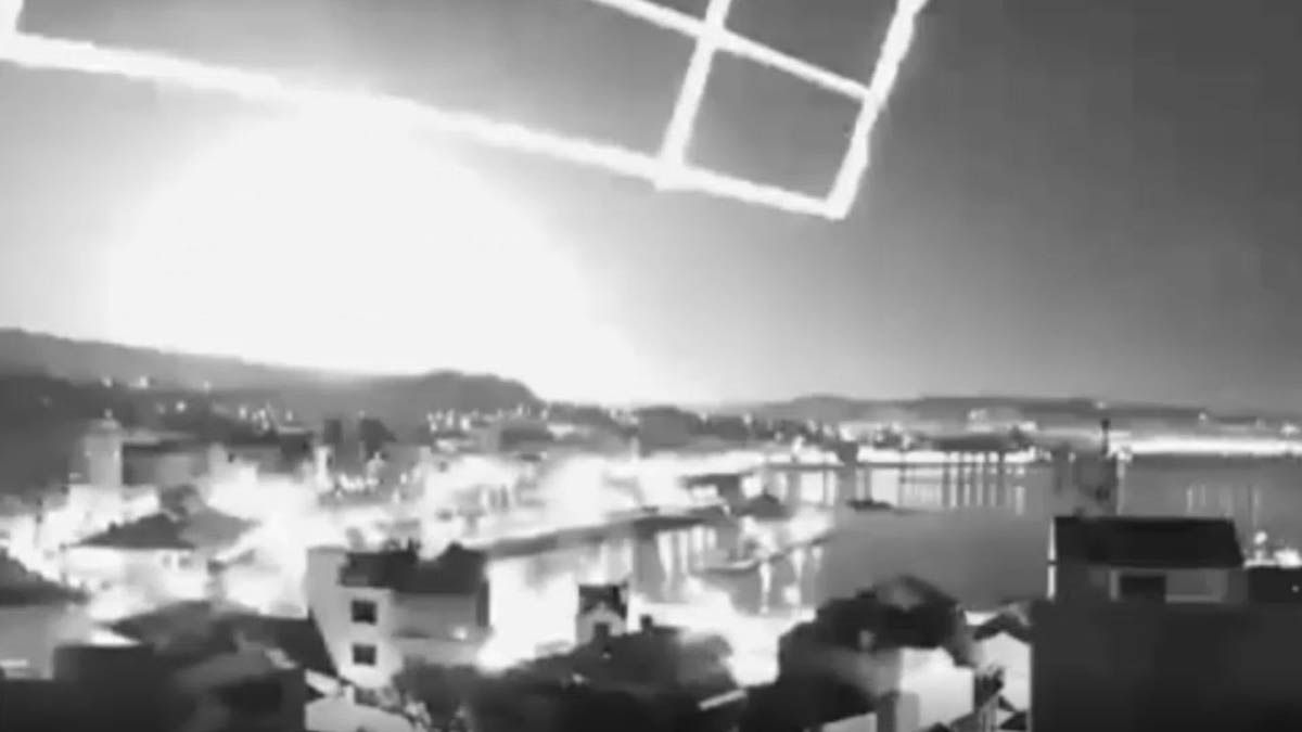 El bólido dejó un fuerte ruido y un espectáculo de luces en el cielo de España.