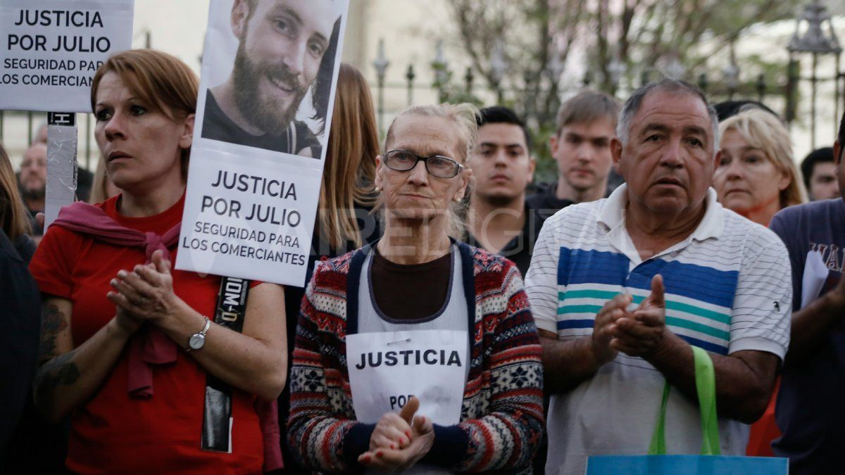 Los reclamos de justicia tras el crimen de Julio Cabal