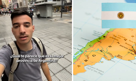 Preguntó cuál es la mejor provincia de Argentina y se hizo viral en TikTok. Preguntó cuál es la mejor provincia de Argentina y se hizo viral en TikTok.