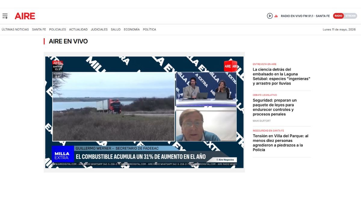 El streaming de AIRE, las 24 horas. El streaming de AIRE, las 24 horas.