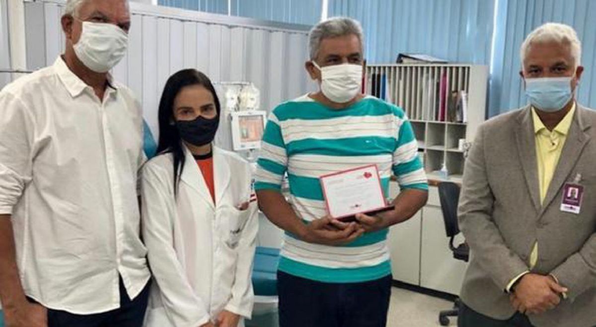 Ciudadano brasileño donó sangre más de 700 veces y salvó la vida de 4.000 pacientes