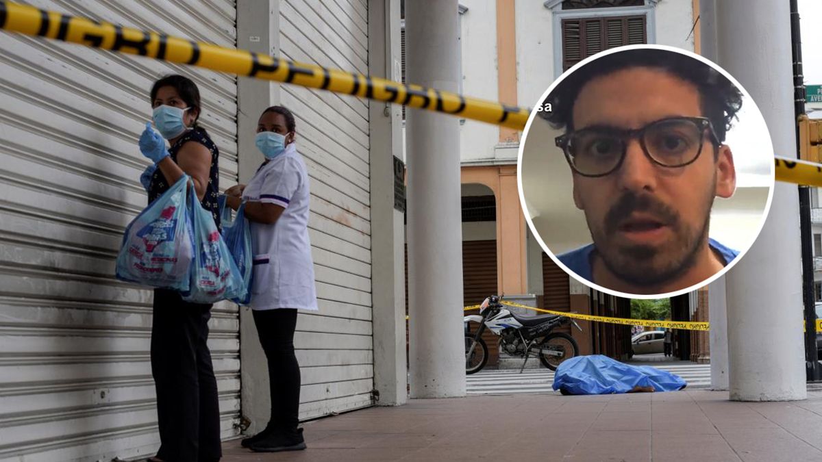 Mat&iacute;as Correia es argentino y vive en Ecuador. La situaci&oacute;n de ese pa&iacute;s a causa del Covid-19 es desesperante.
