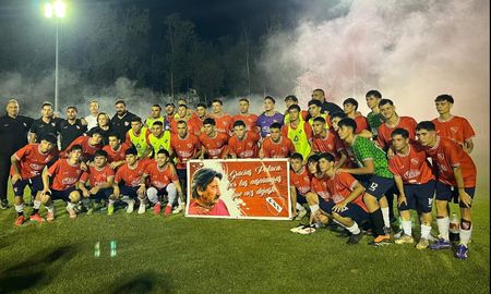 Independiente de Santo Tomé ganó en el debut y partido inaugural de la Liga Santafesina de Fútbol. Foto: Prensa Independiente. Independiente de Santo Tomé ganó en el debut y partido inaugural de la Liga Santafesina de Fútbol. Foto: Prensa Independiente.