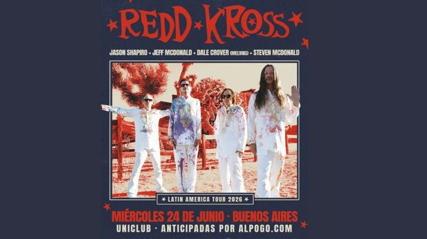 Red Kross en Argentina 2026: cómo sacar las entradas.
