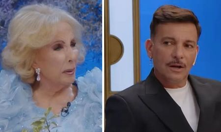 Mirtha Legrand le reclamó a Martín Bossi una expresión que el humorista usó en una entrevista de verano. Mirtha Legrand le reclamó a Martín Bossi una expresión que el humorista usó en una entrevista de verano.
